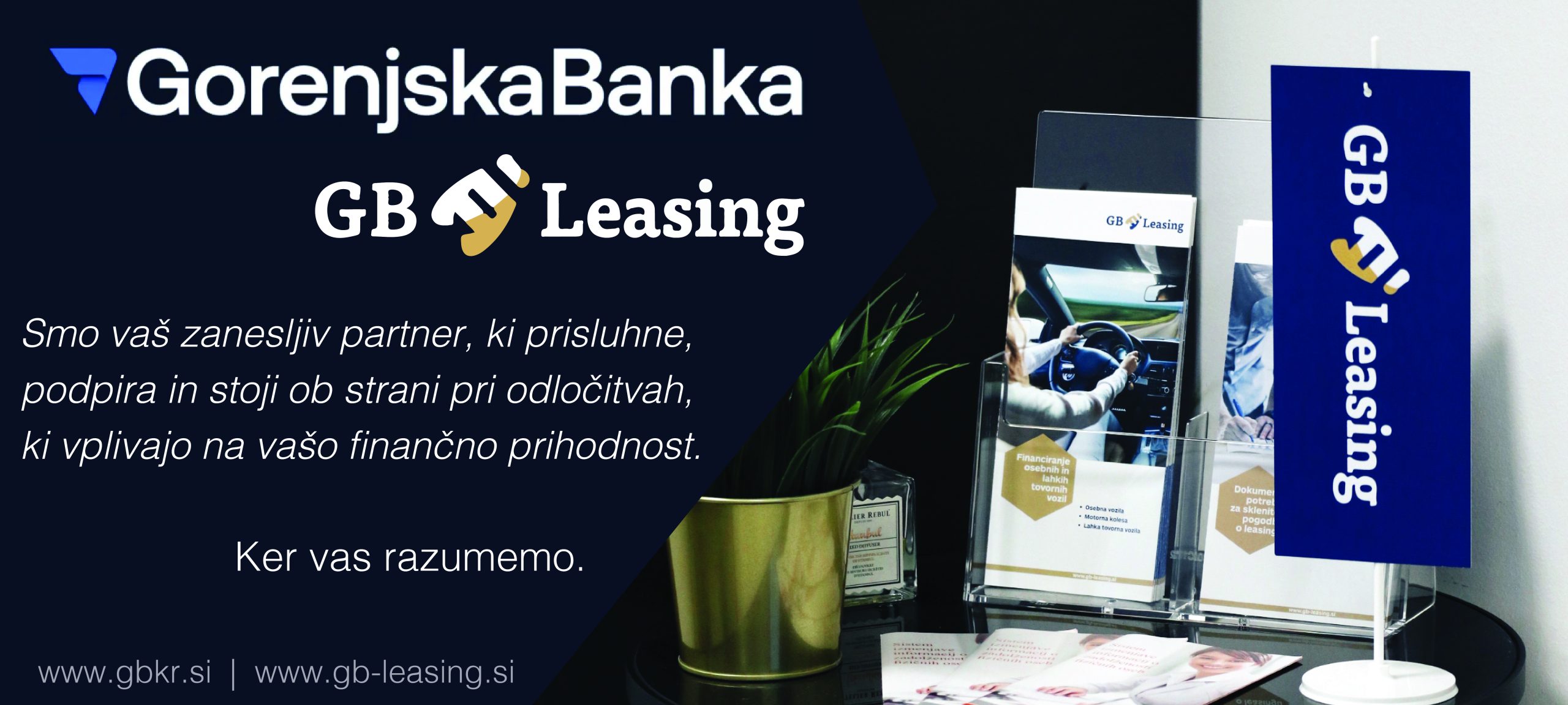 Gorenjska banka Kranj GB Leasing Financiranje Kredit Bančništvo